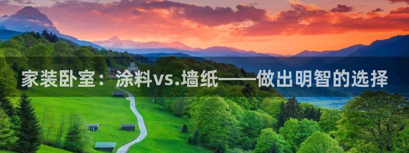 和记pc：家装卧室：涂料vs.墙纸——做出明智的选择