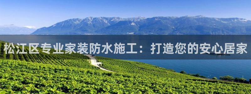 和记国际开户：松江区专业家装防水施工：打造您的安心居家