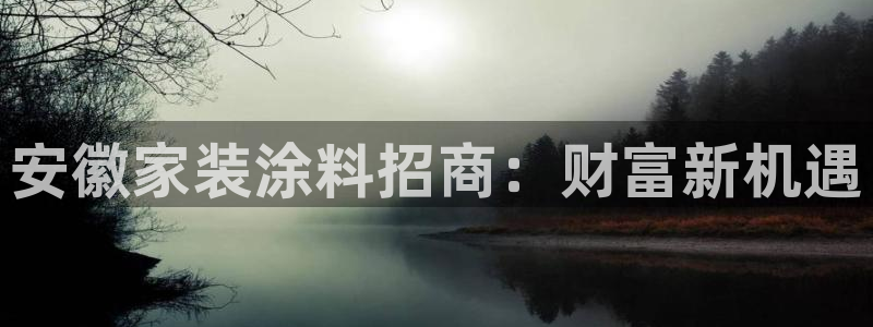 和记登陆：安徽家装涂料招商：财富新机遇
