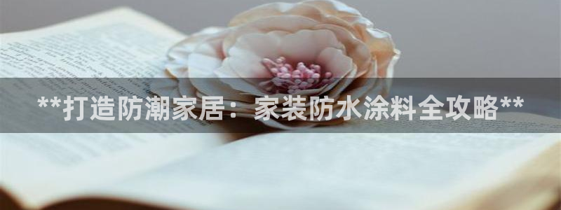 和记平台下载：**打造防潮家居：家装防水涂料全攻略**