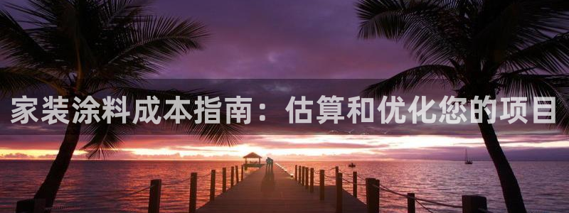 和记官方平台：家装涂料成本指南：估算和优化您的项目