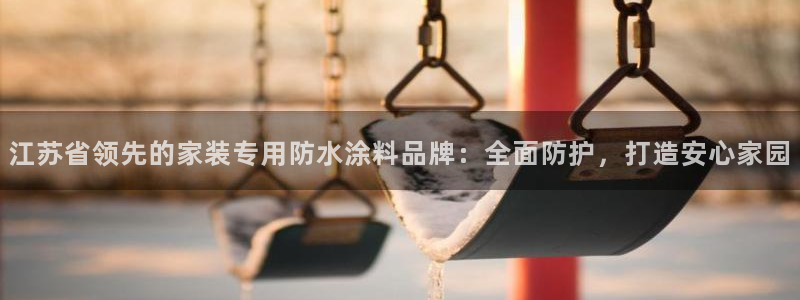 和记ag旗舰厅app：江苏省领先的家装专用防水涂料品牌：全面防护，打造安心家园