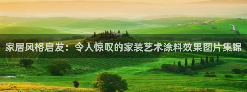 和记平台下载：家居风格启发：令人惊叹的家装艺术涂料效果图片集锦