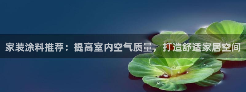 和记(福建)商贸有限公司：家装涂料推荐：提高室内空气质量，打造舒适家居空间