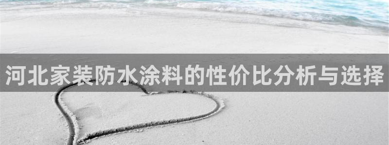 和记 中国官网：河北家装防水涂料的性价比分析与选择