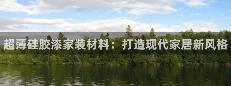 和记官网登录：超薄硅胶漆家装材料：打造现代家居新风格